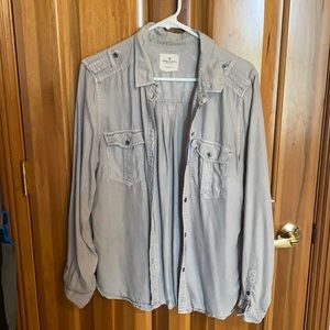 Boyfriend fit button up